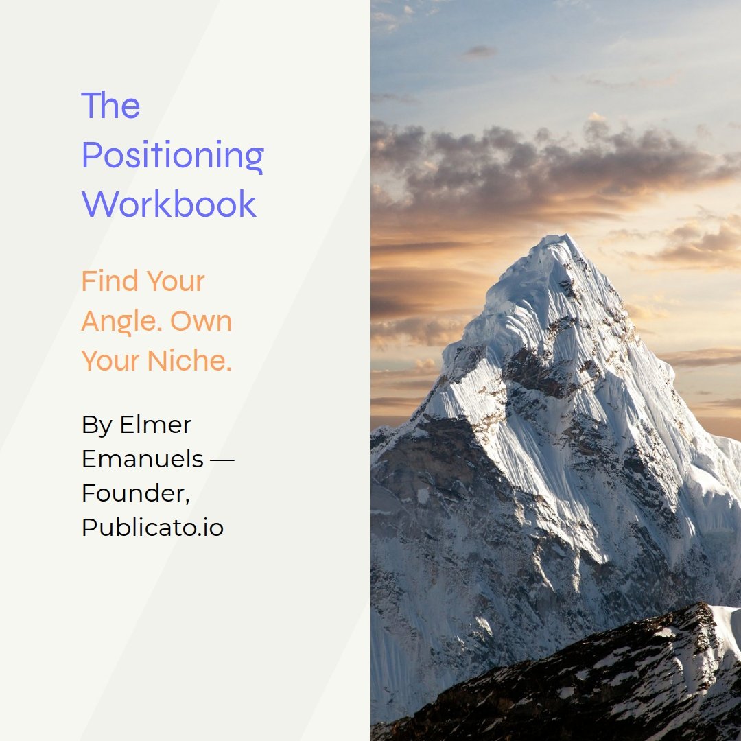 The Positioning Workbook